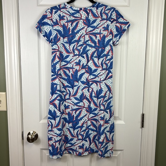 NWT Capelton Road Tee shirt dress leafy floral sz sm - Picture 6 of 6
